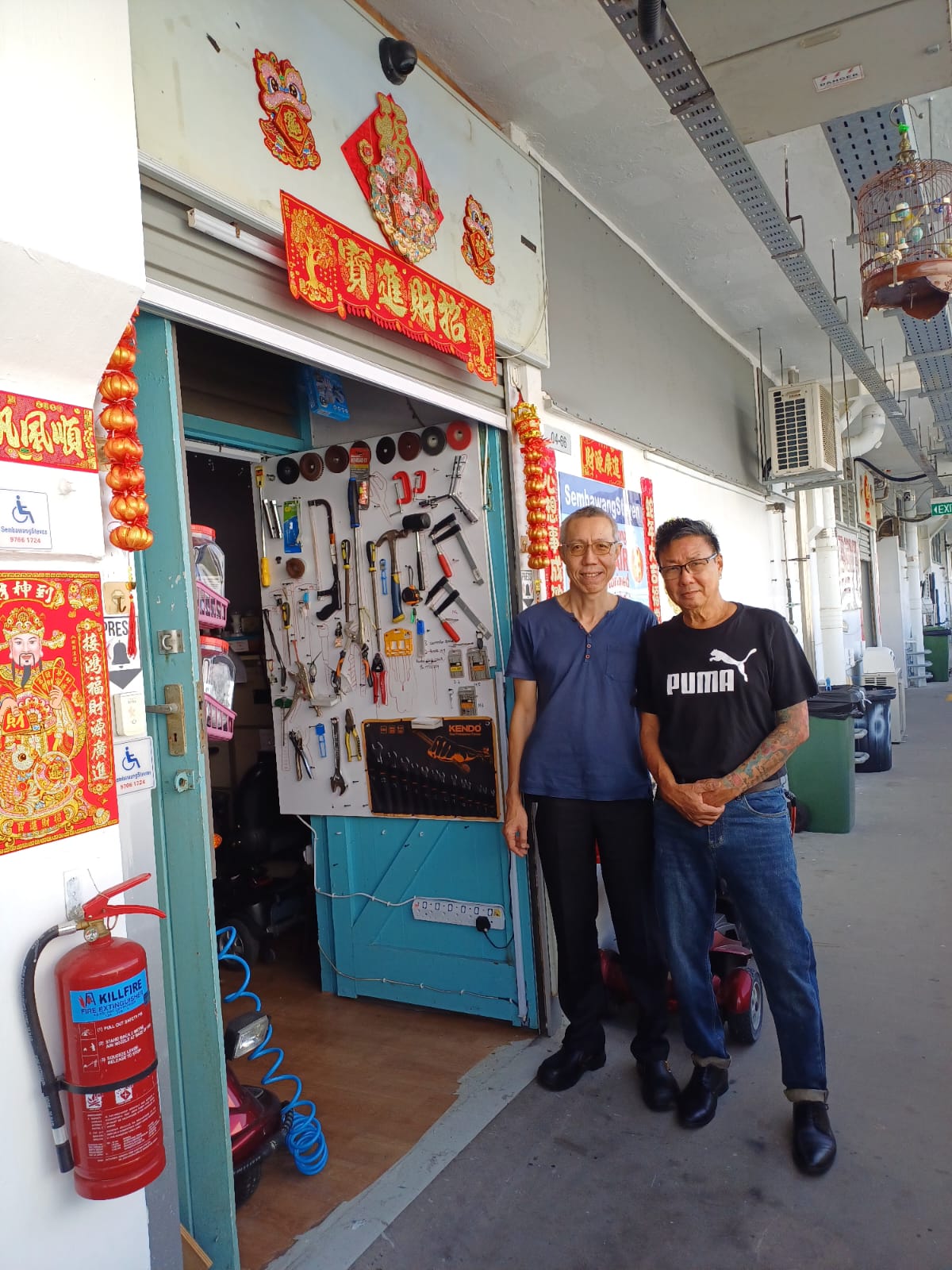 Tampines workshop 1 Kevin & Steven @ Tampines Workshop