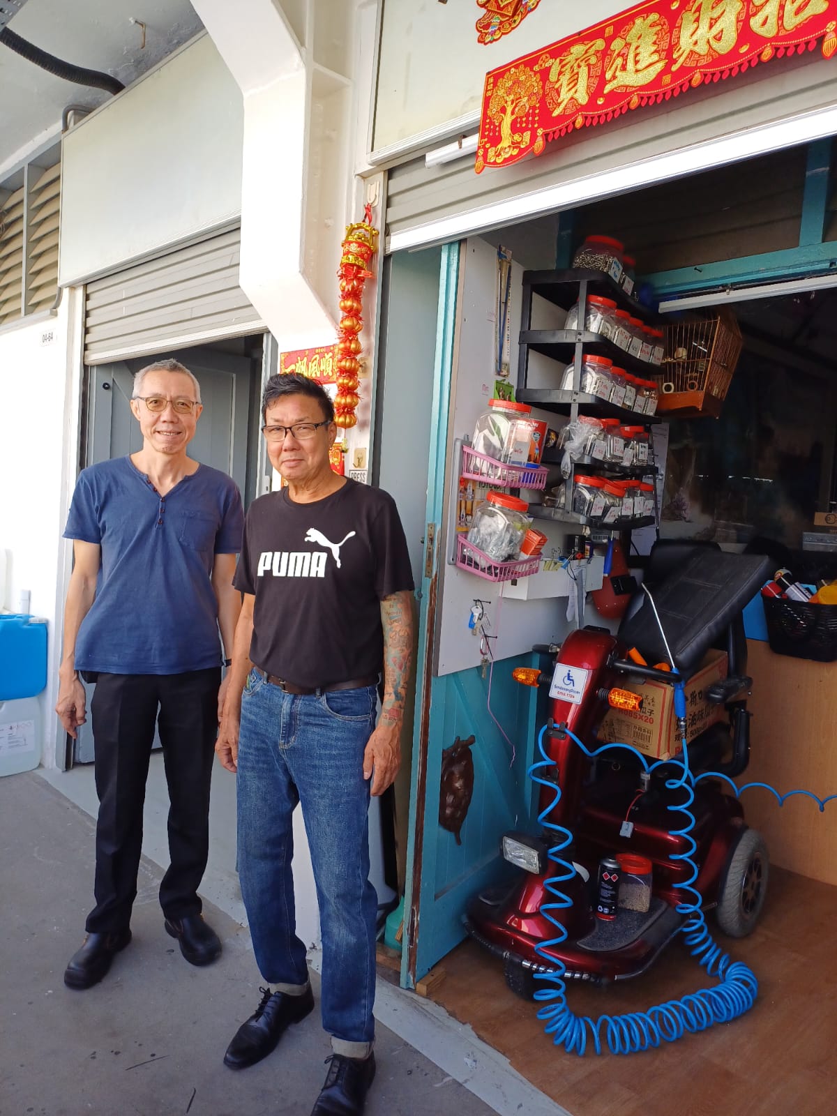 Tampines workshop 2 Kevin & Steven @ Tampines Workshop