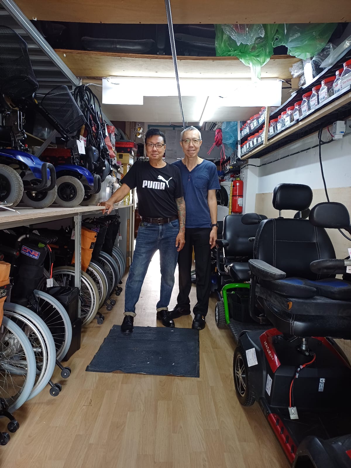 Tampines workshop 5 Kevin & Steven @ Tampines Workshop