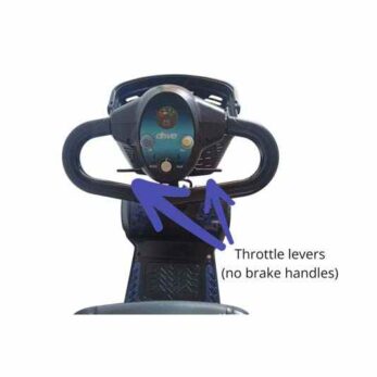 Throttle Levers no brake handles Throttle Levers no brake handles