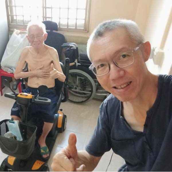 Mr Richard Ang Mr Richard Ang - helped by Mr Mel Koh